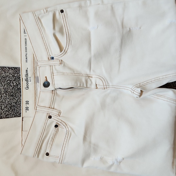 Goodfellow & Co Distressed Coolmax Straight Jeans - Picture 2 of 7